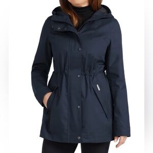 Hunter Women's Blue Hooded Jacket - NWT